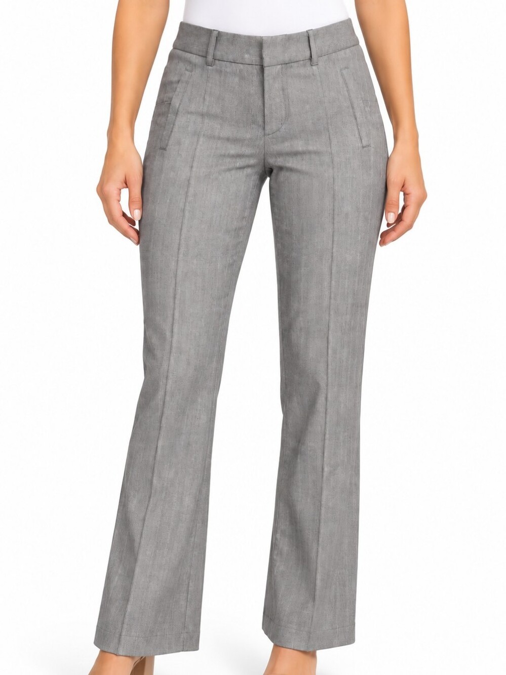 Dockers Gray Trouser Leg Dress Pants NWT